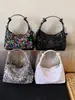 Moda Sencilla Nueva Primavera 2026 Bolso para Mujer Estilo Coreano de Moda Bolso de Hombro con Lentejuelas Bolso de Axila Bolso Pequeño
