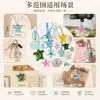 Pingentes da série vida marinha, costurados à mão e bordados à mão para uso pesado, patches de tecido, decorações para sapatos e chapéus, acessórios de moda, em estoque para atacado