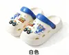 Tamancos de EVA para homens e mulheres, chinelos antiderrapantes para banheiro, sandálias de casal com tema Toy Story, sola macia e transparentes