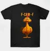 Camiseta Divertida de Pollo F-Caw-F, Pollo Fcawf para Hombre y Mujer