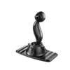 Accesorios base para soporte de teléfono móvil de coche, panel de instrumentos de control central, soporte adhesivo, carga inalámbrica de 360 grados, soporte ajustable