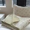 Estilo Ins Cobertor de Cama Acolchoado de Algodão Conjunto de Três Peças para Quatro Estações Capa Universal de Algodão para Tatami Kang Lençol Espessado