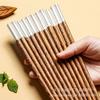 @ Xiao Mu Xian Madera Maciza Cremallera Rápida Hogar Antideslizante Palillos de Secuoya Hotel Jinfu Palillos para Alitas de Pollo Regalo Vajilla