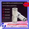 Aço inoxidável 304 todo o cobre niquelado conector PU straight-through all-metal straight-through conector PG plug-in conector rápido