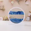 Popular Pintura de Arena Movediza 3D Decoración de Sala de Estar Creativa Transfronteriza Pintura de Reloj de Arena Estéreo 3D Decoración de Escena Dinámica Regalo para el Hogar