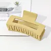 Pinza Grande Cuadrada Mate Personalizada para el Cabello, Pasador, Pinza Cuadrada para el Cabello, Pinza de Tiburón Cuadrada Mate al por Mayor Transfronterizo de Amazon