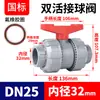 Válvula de Bola con Unión Rongsheng CPVC Caucho Fluorado Válvula de Doble Unión para Tubería de PVC Válvula de Doble Unión de Plástico Válvula de Agua de Doble Unión Rosca Interna Tubería de Agua