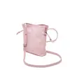 Bolsa Feminina 2026 Nova Bolsa de Celular com Cordão Nuvem Bolsa Feminina de Couro Genuíno Bolsa da Sorte Moda Versátil Bolsa Transversal de Ombro