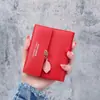 Nueva Cartera para Mujer Corta Estilo Coreano Cartera Pequeña para Estudiante Femenina Plegable Multifunción Gran Capacidad Billetera para Monedas Portatarjetas