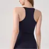 Roupa Íntima Esportiva ao Ar Livre Transfronteiriça Feminina para Corrida com Tiras Finas Pilates Fitness Sutiã Decote Baixo Sexy Roupas de Yoga Colete