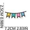 Pegatina de Tela Bordada de Caramelo y Helado Parche Bordado de Pony Arcoíris Pegatina de Conejito Lindo Etiqueta Bordada para Computadora Decoración de Bolsa