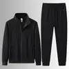 Traje Deportivo para Hombre L-8XL Primavera y Otoño, Transpirable, Holgado, Tallas Grandes, Sudadera Cardigan Casual