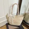 Bolso de Hombro Bufanda de Seda Tejida de Gran Capacidad 2025 Verano Nuevo Versátil Ins de Alto Valor Bolso Sobaco Bolso Tote para Mujer