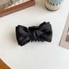 Tocado Pinza Escape Princesa Estilo Coreano Negro Doble Cara Estilo Coreano Lazo Grande Accesorios para el Cabello Pinza Pinza para el Cabello Parte Posterior de la Cabeza para Mujer