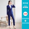 Conjunto de Terno Masculino Jaqueta Casual de Negócios Coreano Slim-fit Terno de Padrinho Terno de Noivo Traje Profissional Pequeno Terno