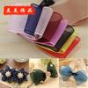 Accesorios para joyería DIY accesorios para el cabello de lazo accesorios para hacer tocados 38 mm borde retorcido de alta gama cinta de arena de nieve hilo brumoso