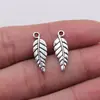 20x 7mm 0.46g multicolor DIY liga de zinco acessórios de joias flores árvores folhas pingente