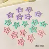 Pinzas para el Cabello de Estrella Lindos Clips Pequeños de Colores Accesorios para el Cabello Pinzas Laterales para Mujer Estilo Coreano Pasadores de Estrella de Cinco Puntas Pinzas para el Flequillo Venta al por Mayor
