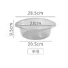 Lavabo de plástico con logotipo imprimible, transparente para el hogar, para cocina, dormitorio, lavandería, regalos publicitarios, venta al por mayor
