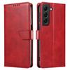 Adecuado para funda de cuero para teléfono móvil Samsung S25Plus, funda para teléfono móvil S24 Fe, funda protectora magnética tipo flip S26 Ultra