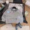 Moletom infantil de manga comprida para primavera e outono para meninos e meninas, top casual fashion com gola polo bordada de desenho animado fofo para bebês