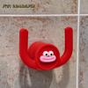 Estante Organizador y de Almacenamiento con Ganchos de Drenaje, Montaje en Pared, Sin Taladro, Soporte para Chanclas de Baño