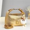 Bolso Pequeño Portátil para Mujer 2024 Nuevo Bolso de Mujer Textura de Alta Gama Transfronterizo Bolso de Hombro Cruzado Joker Bolso Pequeño Tipo Almohada
