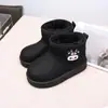 2025 Nuevas Botas de Algodón Cálidas de Invierno para Niños Botas de Nieve Cortas Cálidas para Hombres y Mujeres Zapatos de Algodón Medianos para Niños 5063