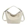 Bolso Sencillo y Elegante, Bolso de Mano Tipo Dumpling de Color Sólido Retro para Mujer, Nuevo Bolso de Hombro Casual 2025, Bolso Cruzado Versátil