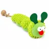 Brinquedo de lagarta com catnip para gato, brinquedo biónico auto-entretenedor para animais de estimação, boneca de pelúcia, brinquedo para gatinho, suprimentos para animais de estimação