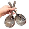 Cuchara de servir de acero inoxidable para uso doméstico, cuchara grande de comedor engrosada, cuchara de servir de cocina, cuchara grande para arroz, cuchara coladora, cuchara comunitaria