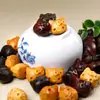 Palo de Rosa Tallado Hello Kitty Cuentas Sueltas Accesorios con Agujero Traversante Colgante de Gato Lindo Colgante Pulsera Hecha a Mano DIY Joyería