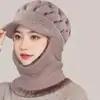 Sombreros de Otoño e Invierno, Gorros de Punto, Sombreros de Pescador para Adultos Mayores, Sombreros de Lana, Sombreros de Mamá Calabaza, Sombreros de Abuela de Color Sólido, Sombreros para Personas Mayores