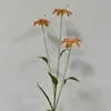 Fábrica de Flores Preferencial Transfronteiriça Flor Única 3 Flores Lírio Pequeno Jardim Falso Cenário de Engenharia Florestal Arranjo de Flores DIY