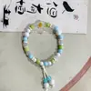 Fornecimento de fábrica pulseira retrô estilo nacional nova joia de cerâmica barraca de joias fornecimento direto ao vivo nova pulseira chinesa