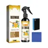 Spray de Cera de Abejas para Muebles Cera de Mantenimiento para Muebles de Madera Maciza Limpieza Renovación Pulido de Pisos de Madera Set de Cuidado