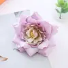 Nueva cabeza de flor de rosa literaria retro DIY fábrica directa decoración de boda accesorios para sesión de fotos al aire libre