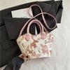 Bolsa Feminina 2025 Nova Bolsa da Moda Bolsa Feminina Elegante e Fashionável Bolsa Feminina de Ombro de Mão Transversal Verão Bolsa Balde