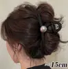 Nuevo Modelo 2025 Diseño Sencillo Pinza para el Cabello de Tiburón con Forma de Ola para la Parte Trasera de la Cabeza, Pinza Grande de Gama Alta para Mujeres