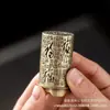 Estufa Vertical de Cien Harinas Quemador de Incienso Hueco Adornos de Oficina Quemador de Incienso Creativo de Aleación Quemador de Incienso de Nube Auspiciosa