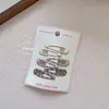 Presilhas de Cabelo Fofas de Bolinhas e Coração para Meninas, Mini Presilhas de Cabelo Infantis, Presilhas Laterais, Presilhas para Franja de Meninas, Presilhas de Bebê
