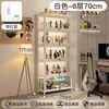 Pequeno Armário de Vinho para Sala de Estar, Montado na Parede, Novo Modelo 2025, Porta-Vinho Doméstico com Fechadura, Prateleira de Exibição, Armário de Armazenamento de Luxo Leve, Bambu