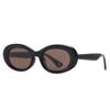 2535 Gafas de Sol de Alta Gama para Mujer, Retro Ovaladas Modernas para Fotografía Callejera, Gafas de Sol Polarizadas, Tendencia Popular, Gafas Modernas