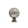 Suministro Directo de Fábrica Aleación de Aluminio Bola Cabeza Decorativa Barra Romana Silenciosa Soporte Simple de Hierro Forjado Garantía de Calidad