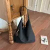 Bolsa de mano transfronteriza para mujer, bolsa de gran capacidad para el trabajo, bolso de hombro versátil y sencillo para otoño e invierno, bolsa de compras