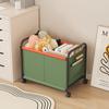 Cesta de almacenamiento de juguetes carro multifuncional caja de almacenamiento de juguetes palillos dormitorio sala de estar gran capacidad clasificación cesta de almacenamiento