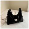 Bolsa Tote Borboleta de Veludo Spuddle Feminina 2024 Nova Mochila Multifuncional de Grande Capacidade Bolsa de Ombro para o Dia a Dia