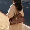Bolso Transfronterizo de Gran Capacidad Estampado de Leopardo para Mujer 2025 Nuevo Otoño e Invierno Retro Versátil Bolso de Hombro Bolso Tote para Viaje