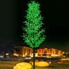 Venta al por mayor de fábrica Lámpara de árbol de flor de cerezo de hierro LED Altura Multicolor Opcional Impermeable para exteriores Ingeniería de parque Paisaje Luminoso