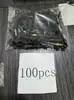 Hebilla Universal de Amarre de Cables de Nylon, Sujetador de Amarre de Cables con Orificio Pasante, Clip Universal para Guardabarros